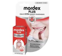 Mordex Plus - Esmalte extra amargo transparente - Muy amargo, Invisible, Reestructura y Fortalece la Uña - Frasco de 9 ml con pincel incorporado