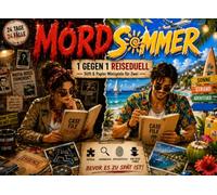 Mordsommer Das 1 gegen 1 Krimi Rätselbuch für Paare: Spannende Fälle, Logikaufgaben, Mörderjagd & Detektivspiele für Zwei | Kniffliger Spielspaß mit ... Papier für Urlaub, Reise und heiße Sommertage