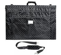 Mordx Bolsa de transporte de 27 x 21 pulgadas para tablero de dibujo, bolsa de dibujo multifuncional con asas, bolsa de arte para almacenamiento de libros, tableros de dibujo, carpetas, Black, A2 -