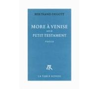 More À Venise / Petit Testament (ebook)