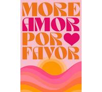 More Amor Por Favor: A Retro-Inspired Journal for Thoughts, Dreams & Memories,A Cute Pastel Diary for Everyday Reflection Aesthetic Journal for ... Memories A Retro Wave Diary for Girls & Teens