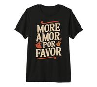 More Amor por Favor España Amor Romance San Valentín Camiseta Premium