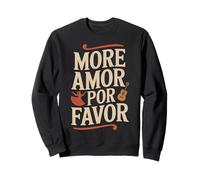 More Amor Por Favor España Amor Romance San Valentín Sudadera
