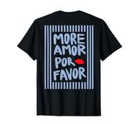 More Amor por Favor X Kiss - More Love Selflove Backprint Camiseta