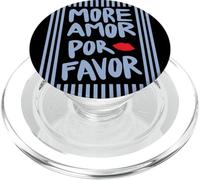 More Amor por Favor X Kiss - More Love Selflove Backprint PopSockets PopGrip para MagSafe