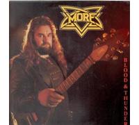 MORE - BLOOD AND THUNDER LP (VINYL ALBUM) GERMAN ATLANTIC 1982