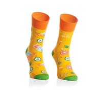 More Calcetines Que No Coinciden - Media Pierna Algodón Colores - Divertido Motivo Navideño - Estampado Loco Multicolor - Extraños para Hombres y Mujeres - 1 Par