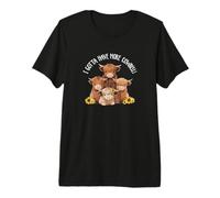 More Cowbell Heifer Scottish Highland Cow Lover Camiseta Premium