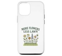 More Flowers, Less Lawn Save The Bees No Mow Pollinator Carcasa para iPhone 12/12 Pro