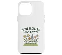 More Flowers, Less Lawn Save The Bees No Mow Pollinator Carcasa para iPhone 13 Pro MAX