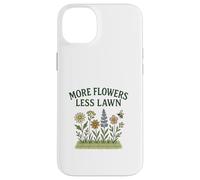 More Flowers, Less Lawn Save The Bees No Mow Pollinator Carcasa para iPhone 14 Plus