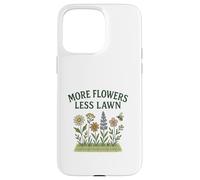 More Flowers, Less Lawn Save The Bees No Mow Pollinator Carcasa para iPhone 15 Pro MAX