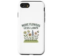 More Flowers, Less Lawn Save The Bees No Mow Pollinator Carcasa para iPhone SE (2020) / 7/8
