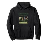 More Flowers, Less Lawn Save The Bees No Mow Pollinator Sudadera con Capucha