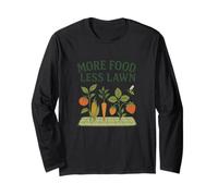 More Food Less Lawn Urban Farming No Mow Movement Manga Larga