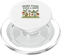 More Food Less Lawn Urban Farming No Mow Movement PopSockets PopGrip para MagSafe