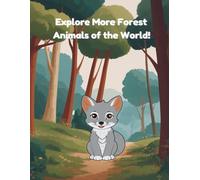 More Forest Animals of the World: A Cute Coloring Book with Adorable Woodland Creatures for Kids