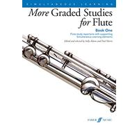 Más estudios graduados para flauta — Libro 1: Repertorio con elementos de Aprendizaje Simultáneo
