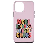 More Kindness Less Chaos Kids Boys Positive Saying Be Kind Carcasa para iPhone 12 Mini