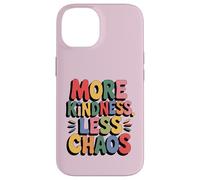 More Kindness Less Chaos Kids Boys Positive Saying Be Kind Carcasa para iPhone 14