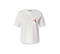 MORE & MORE Camiseta mandarina / rojo sangre / offwhite M mandarina / rojo sangre / offwhite