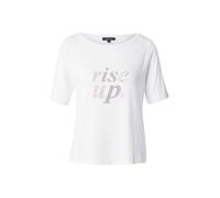 MORE & MORE Camiseta 'Rise Up' oro / gris plateado / offwhite L oro / gris plateado / offwhite