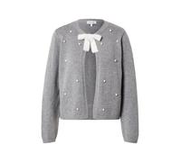 MORE & MORE Cárdigan gris moteado / blanco perla M gris moteado / blanco perla