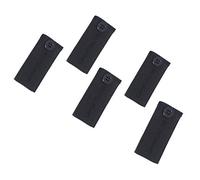 More of Me to Love - Extensor de botón para pantalones y vaqueros, 5 unidades, color negro
