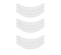 More of Me to Love - Juego de 9 forros de bambú para barriga, tamaño grande, blanco, de bambú