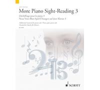 More piano sight-reading 3 vol. 3: Additional Material for Piano Solo / Pieces pour piano solo / Zusatzliche Stucke fur Klavier (Schott Sight-Reading Series: Piano)