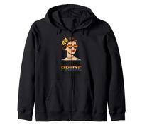 More Pride Less Prejudice LGBT Queer Vintage Art Aesthetic Sudadera con Capucha
