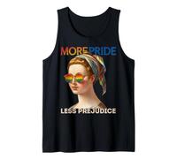 More Pride, Less Prejudice: LGBTQ+ Equality Tee Camiseta sin Mangas