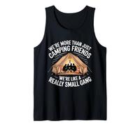 More Than Camping Friends We're A Small Gang - Camiseta sin Mangas