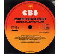 More Than Ever - Blood, Sweat And Tears* LP
