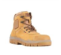 More Than Safety Chaussure Brodequin Construction BTP 6552301, Botas de construcción Unisex Adulto, marrón Claro, 44 EU