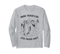 More Trash Can Less Trash Can’t Funny Raccoons Manga Larga