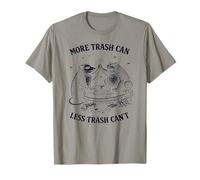 More Trash Can Less Trash Can’t Funny Rat and Toad Camiseta