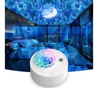 Moredig Proyector Estrellas，Luz nocturna - 13 Luz Suaves y Lampara Luna，Brillo y Velocidad Ajustables，Luces Led Habitacion，Ideal para Fiestas y Decoración Habitacion，Regalo Navidad para Adultos, Niños