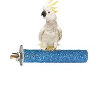 Moreeulsi 3 Piezas de Perca esmerilada para molienda de Garras de Loro, Soporte de Jaula para Loros, percas de Loros, percas de periquitos, percas de pájaros, de molienda de Patas de pájaros,