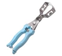 Moreeulsi Abridor de castañas, descascarilladora de acero inoxidable con asas antideslizantes, abridor de tuercas de cocina para el hogar, hotel, dormitorio, negocios, alquiler de restaurantes