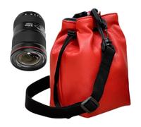 Moreeulsi Bolsa para cámara de un solo hombro, funda de piel de gran capacidad con correa ajustable, bolsa para cámara para mujeres y hombres, bolsa de viaje para cámara de viaje y almacenamiento de