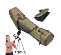Moreeulsi Estuche para telescopio terrestre, Bolsa de Almacenamiento para telescopio,Bolsa de Viaje Protectora para telescopio - Estuche de Nailon Multiusos para Transporte de telescopio con Correa