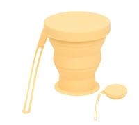 Moreeulsi Vasos plegables para viajar, 200 ml, portátil, de silicona, a prueba de fugas, aislamiento térmico para camping, senderismo, avión, estudio, picnic, gimnasio, uso diario