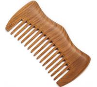 Moreinday Peine de madera para el pelo desenredante, peine de sándalo, peine de madera de bolsillo pequeño para hombres y mujeres