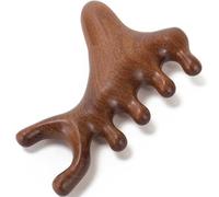 Moreinday Peine de masaje para Sisterlocks Masajeador de cuero cabelludo de madera para mujeres, masajeador de cabeza, cuero cabelludo, peine Gua Sha, peine de madera de sándalo para hombres