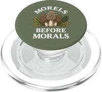 Morel Hunter Humor Morillas Antes de la Moral PopSockets PopGrip para MagSafe