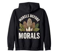 Morel Hunter Humor Morillas Antes de la Moral Sudadera con Capucha