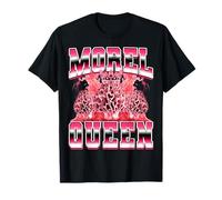 Morel Queen Mushroom Mycologist al Estilo Pirata de los 90 Camiseta