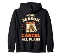 Morel Season Cancelar Todos los Planes Morel Hunter Sudadera con Capucha