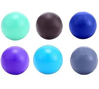 Morella Mujeres Bola de Sonido de ángel Set Ø 16 mm 5 Bolas en los Colores Azul Oscuro marrón Azul Claro Menta y Lila